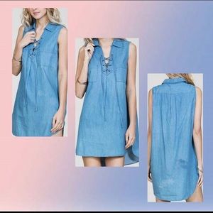 Chambray Dress